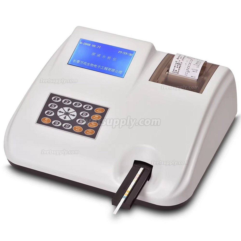 WANSFUL W-200 Veterinary Urine Analyzer (12/14 Parameters)